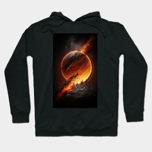 dark space planet Hoodie